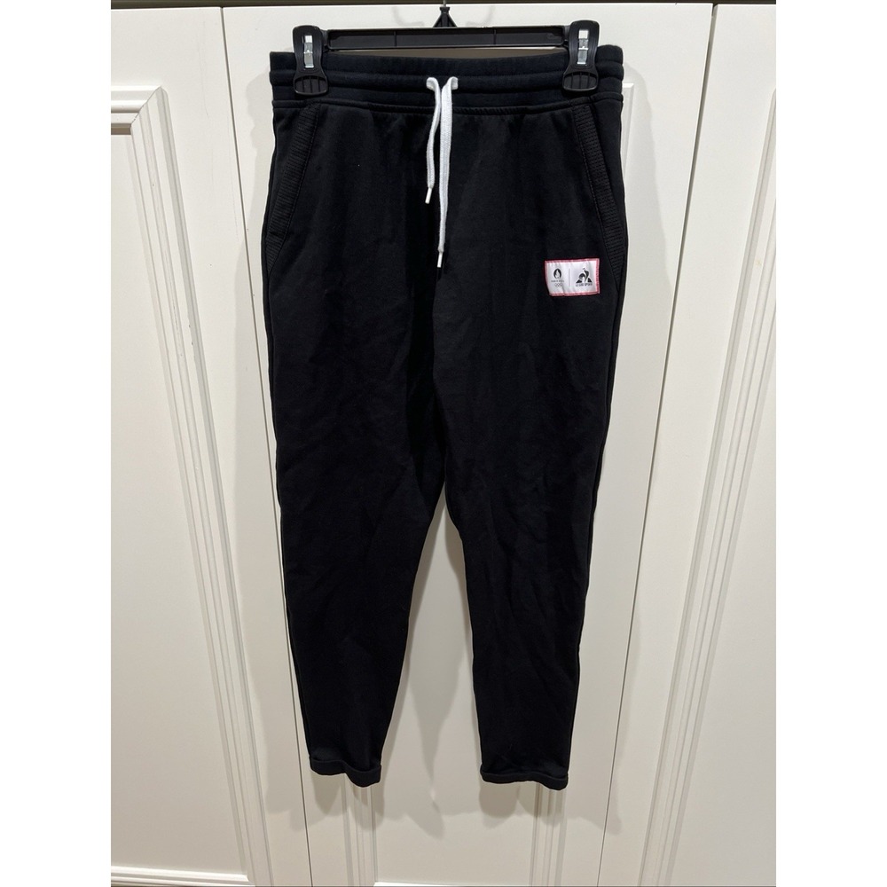 Le Coq Sportif X 2024 Paris Olympics Women's‎ Black Jogger Sweatpants Size XS